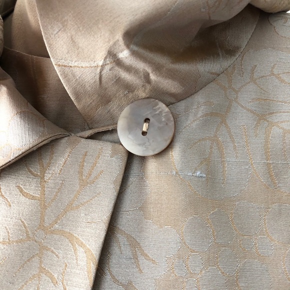 Givenchy silk floral dress and overcoat sz: 44 - Picture 3 of 12